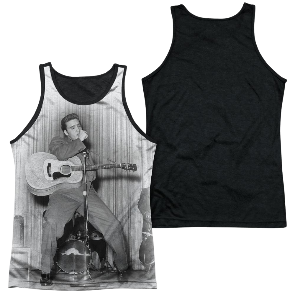 Elvis Presley On Your Toes Men's Black Back Tank Men's Black Back Tank Elvis Presley