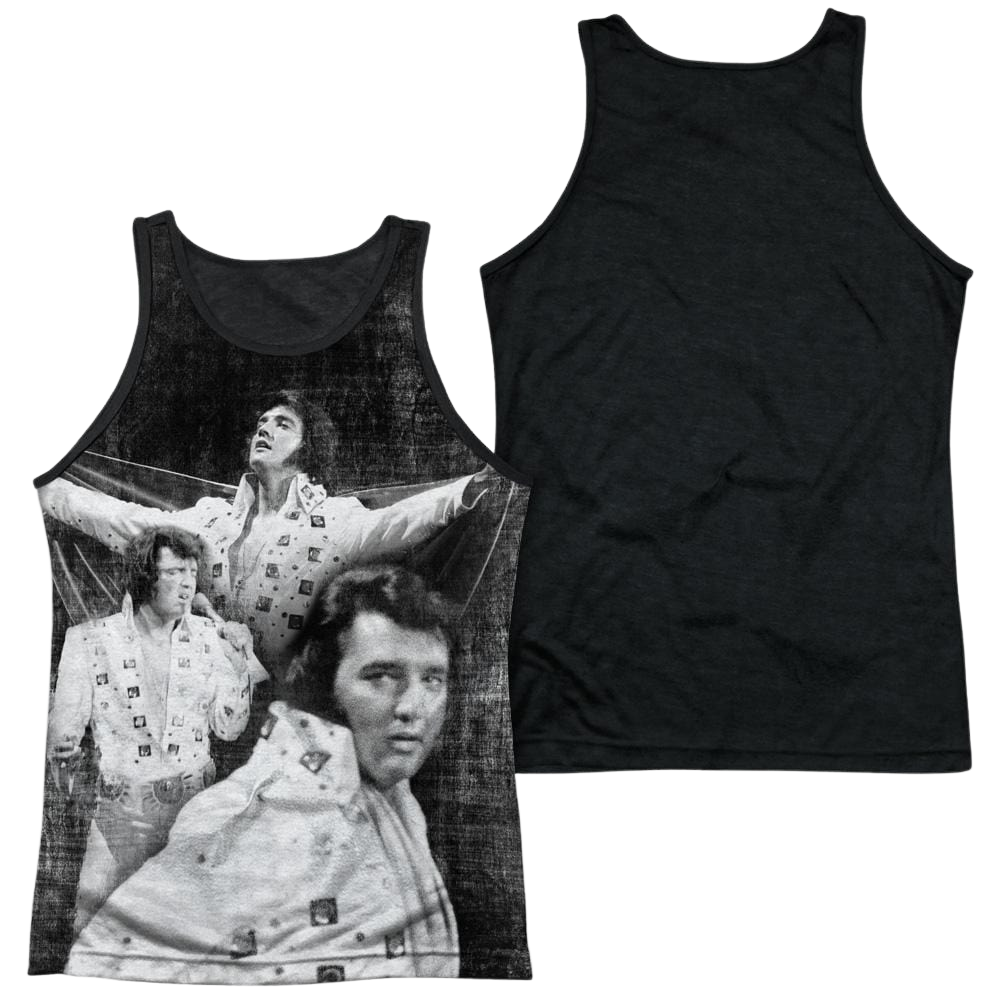 Elvis Presley Legendary Performance Men's Black Back Tank Men's Black Back Tank Elvis Presley
