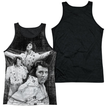 Elvis Presley Legendary Performance men's black back tank