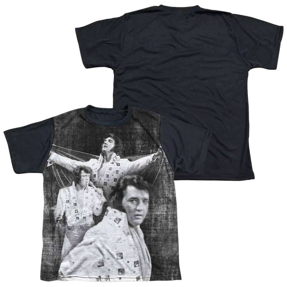 Elvis Presley Legendary Performance - Youth Black Back T-Shirt (Ages 8-12) Youth Black Back T-Shirt (Ages 8-12) Elvis Presley