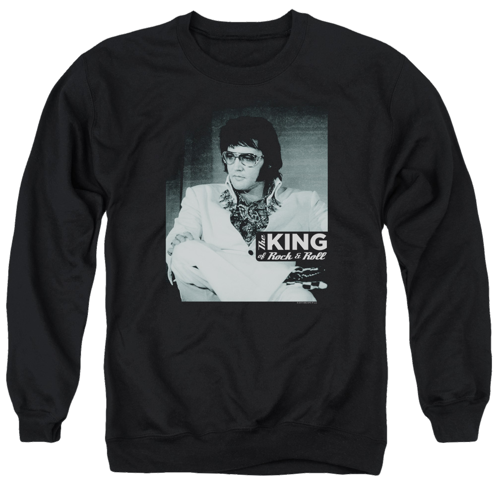 Elvis Presley Good To Be - Men's Crewneck Sweatshirt Men's Crewneck Sweatshirt Elvis Presley