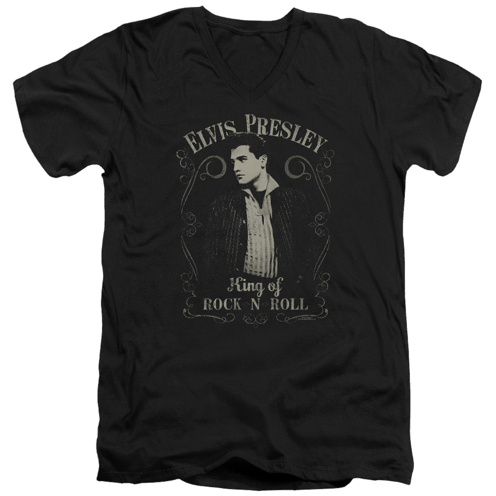 Elvis Presley Rock Legend - Men's V-Neck T-Shirt Men's V-Neck T-Shirt Elvis Presley