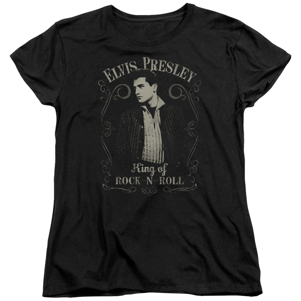 Elvis Presley Rock Legend - Women's T-Shirt Women's T-Shirt Elvis Presley