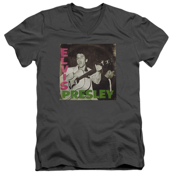 Elvis Presley First Lp - Men's V-Neck T-Shirt Men's V-Neck T-Shirt Elvis Presley