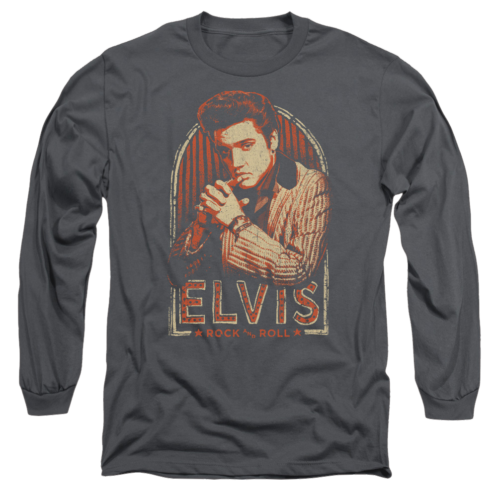 Elvis Presley Stripes - Men's Long Sleeve T-Shirt Men's Long Sleeve T-Shirt Elvis Presley