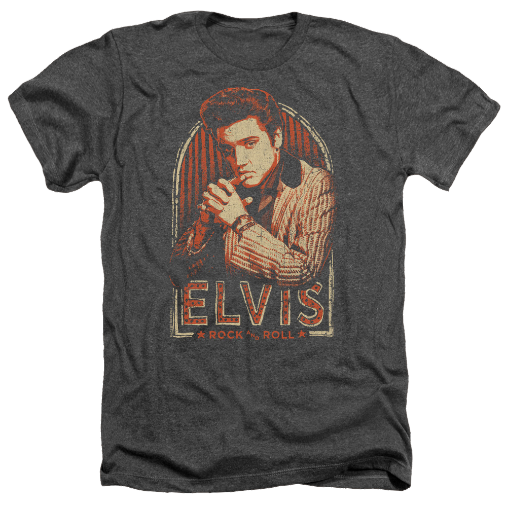 Elvis Presley Stripes - Men's Heather T-Shirt Men's Heather T-Shirt Elvis Presley