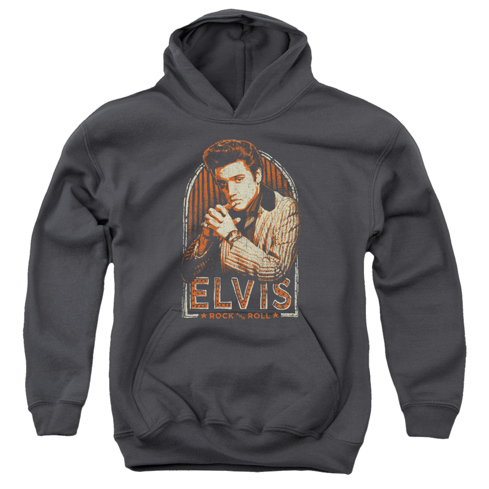 Elvis Presley Stripes - Youth Hoodie (Ages 8-12) Youth Hoodie (Ages 8-12) Elvis Presley
