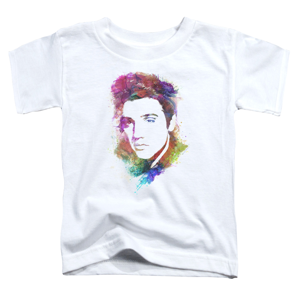 Elvis Presley Watercolor King - Kid's T-Shirt (Ages 4-7) Kid's T-Shirt (Ages 4-7) Elvis Presley