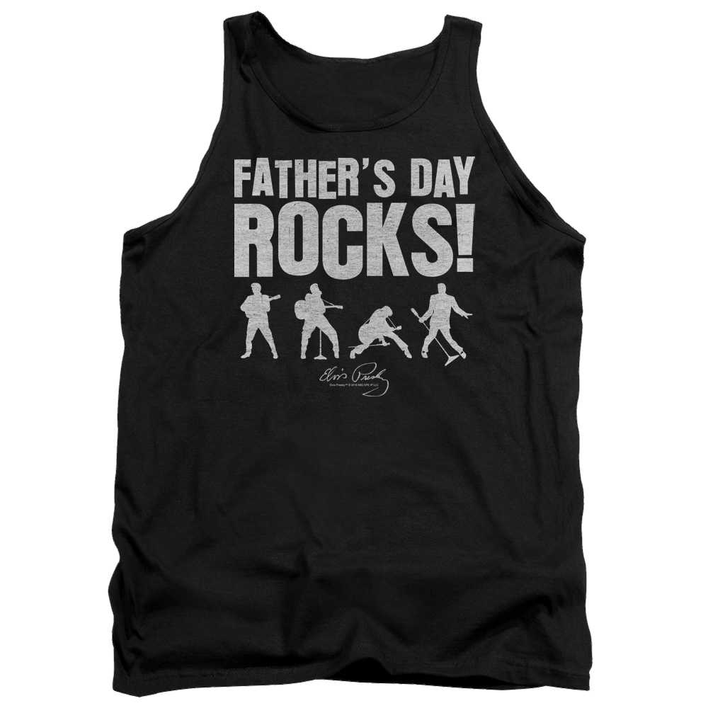 Elvis Presley Fathers Day Rocks Men's Tank Men's Tank Elvis Presley
