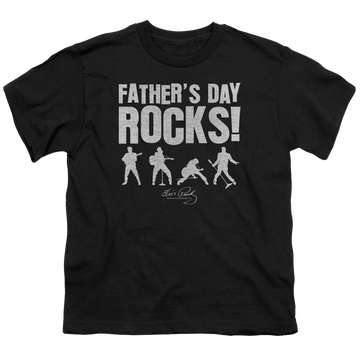 Elvis Presley Fathers Day Rocks - Youth T-Shirt (Ages 8-12) Youth T-Shirt (Ages 8-12) Elvis Presley