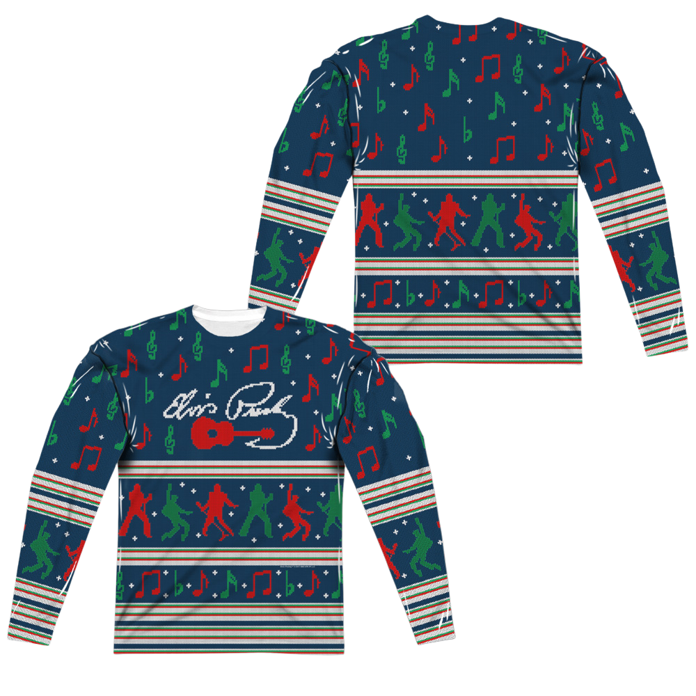 Elvis Presley Rocking Sweaters Men's All-Over Print T-Shirt Men's All-Over Print Long Sleeve Elvis Presley