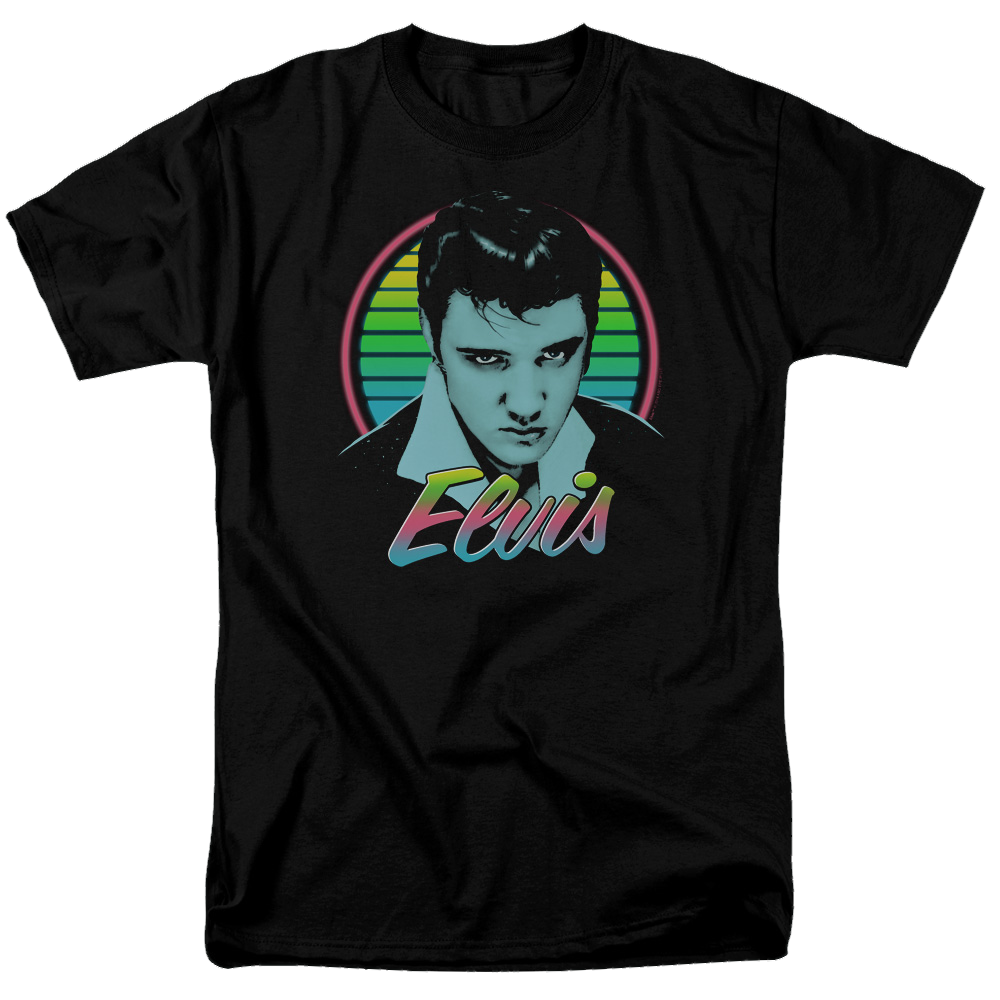 Elvis Presley Neon King - Men's Regular Fit T-Shirt Men's Regular Fit T-Shirt Elvis Presley
