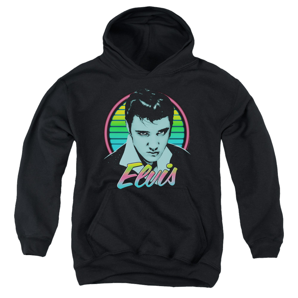 Elvis Presley Neon King - Youth Hoodie (Ages 8-12) Youth Hoodie (Ages 8-12) Elvis Presley