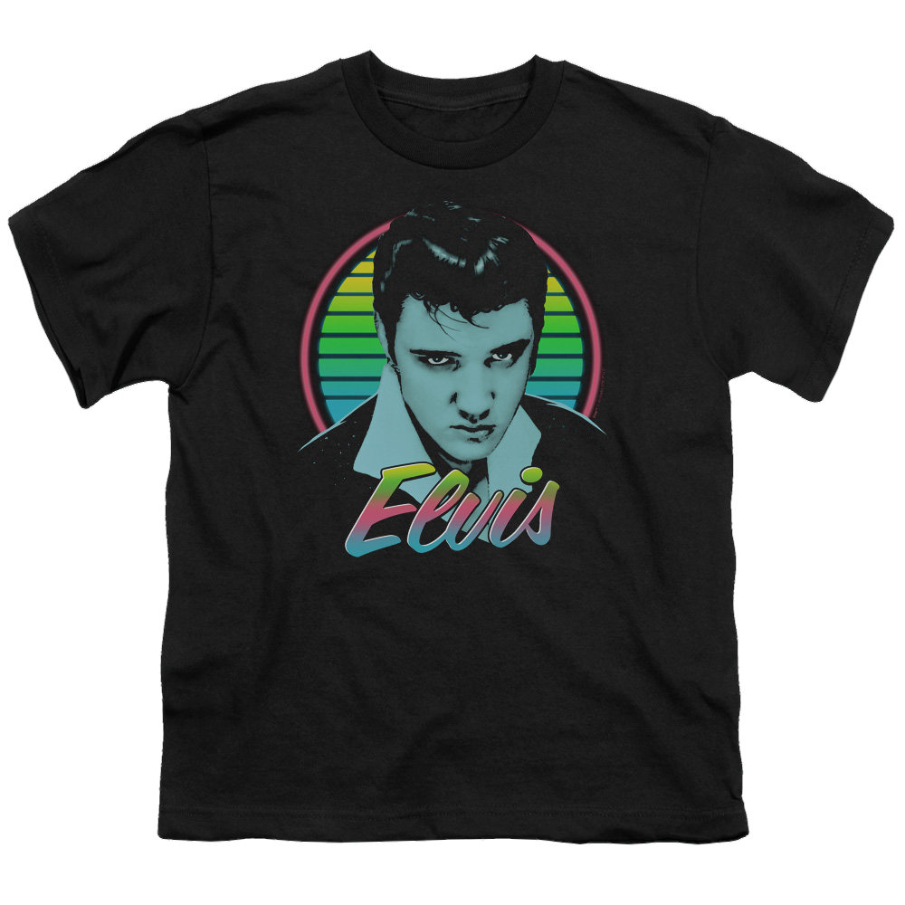 Elvis Presley Neon King - Youth T-Shirt (Ages 8-12) Youth T-Shirt (Ages 8-12) Elvis Presley