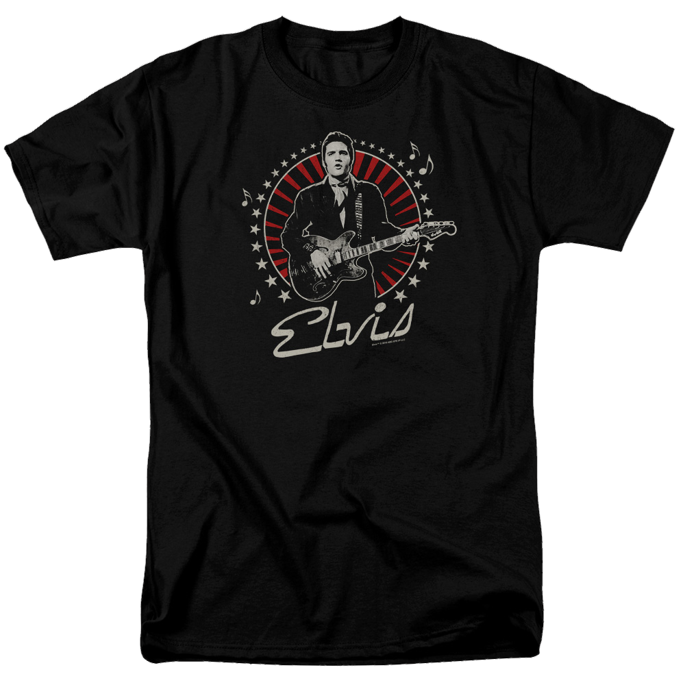 Elvis Presley Stars - Men's Regular Fit T-Shirt Men's Regular Fit T-Shirt Elvis Presley