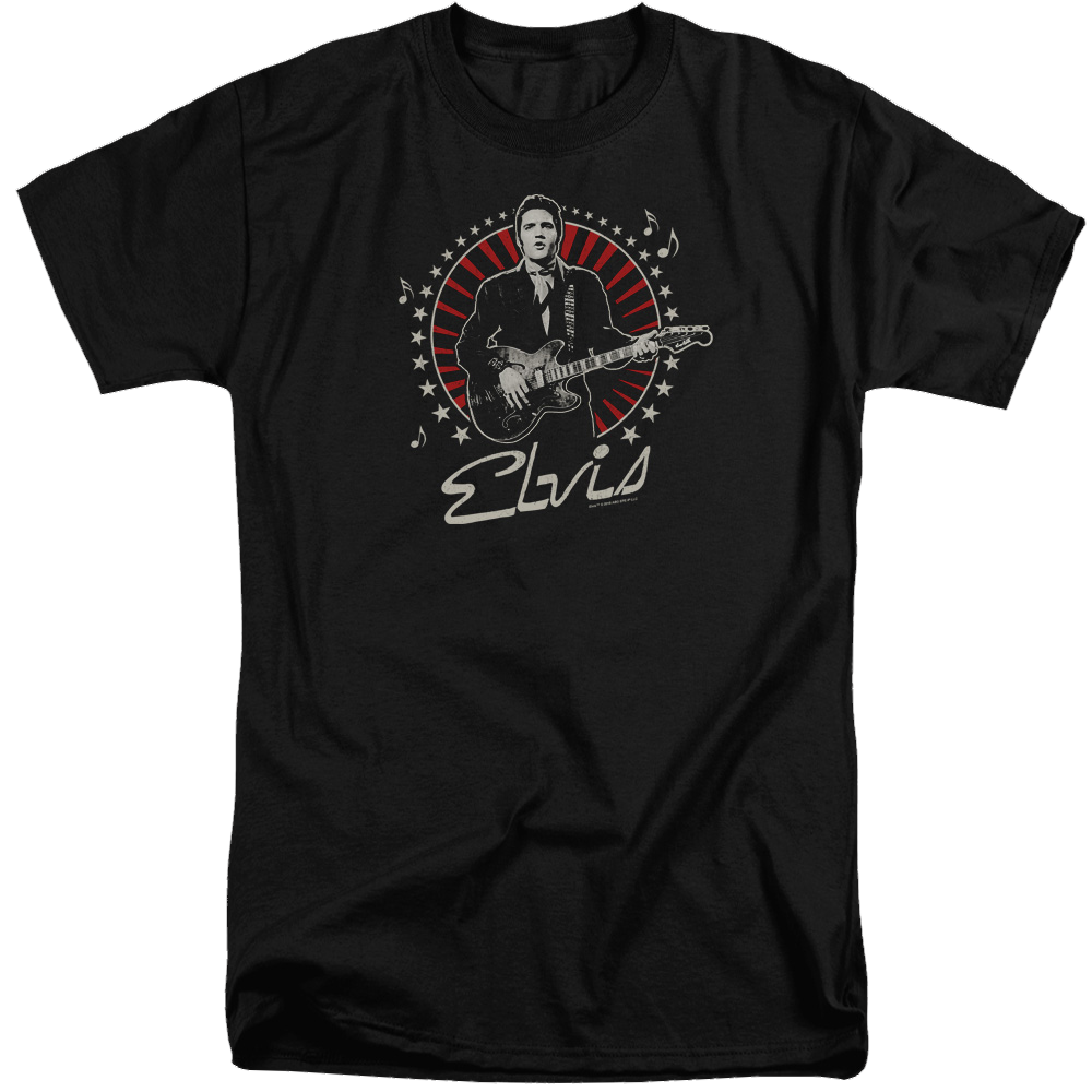 Elvis Presley Stars - Men's Tall Fit T-Shirt Men's Tall Fit T-Shirt Elvis Presley