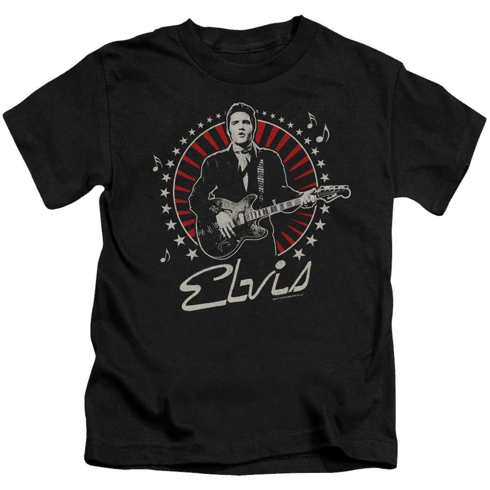 Elvis Presley Stars - Kid's T-Shirt (Ages 4-7) Kid's T-Shirt (Ages 4-7) Elvis Presley
