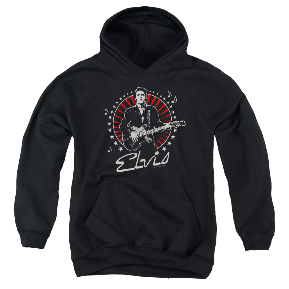 Elvis Presley Stars - Youth Hoodie (Ages 8-12) Youth Hoodie (Ages 8-12) Elvis Presley
