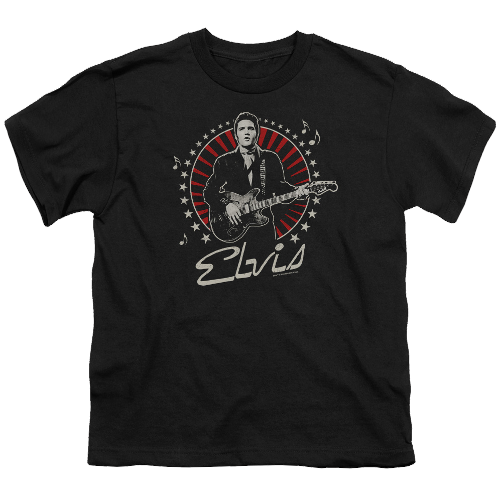 Elvis Presley Stars - Youth T-Shirt (Ages 8-12) Youth T-Shirt (Ages 8-12) Elvis Presley