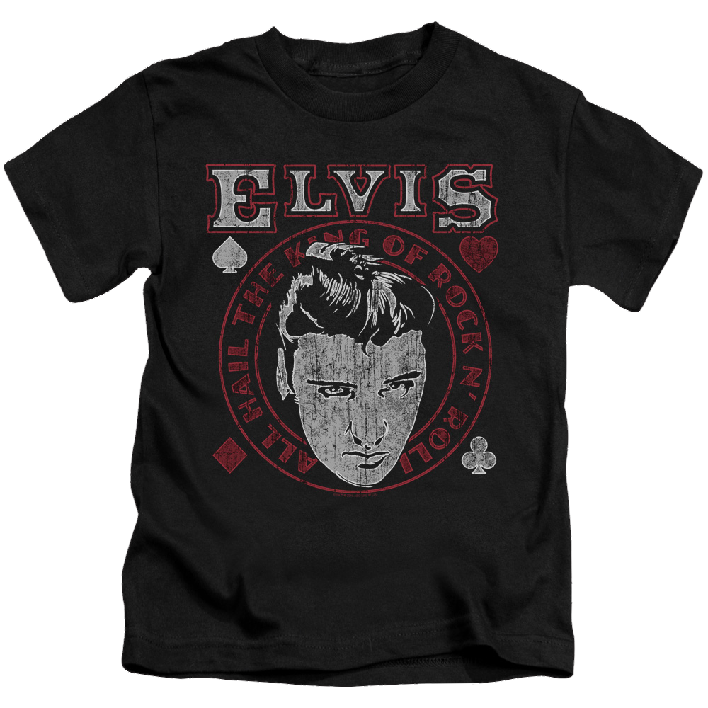 Elvis Presley Hail The King - Kid's T-Shirt (Ages 4-7) Kid's T-Shirt (Ages 4-7) Elvis Presley