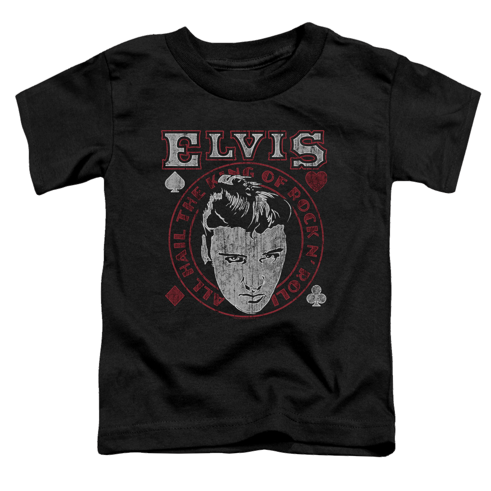 Elvis Presley Hail The King - Toddler T-Shirt Toddler T-Shirt Elvis Presley
