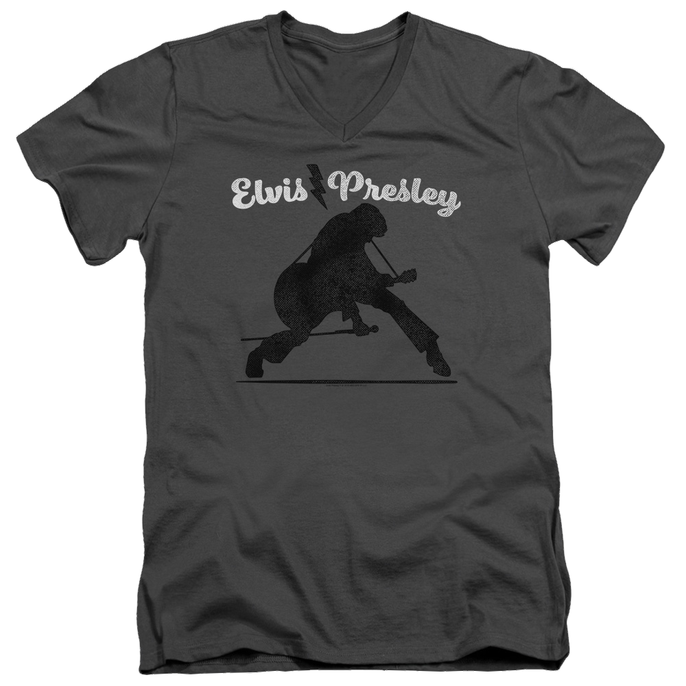 Elvis Presley Overprint - Men's V-Neck T-Shirt Men's V-Neck T-Shirt Elvis Presley