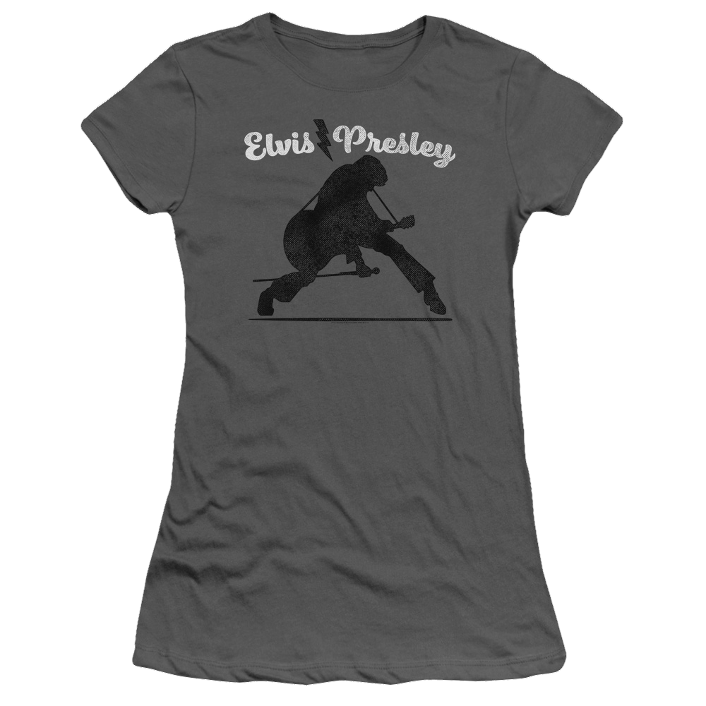 Elvis Presley Overprint - Juniors T-Shirt Juniors T-Shirt Elvis Presley