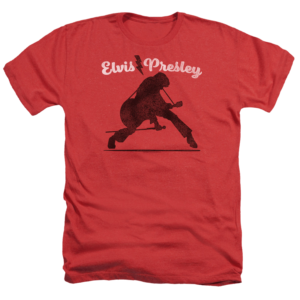 Elvis Presley Overprint - Men's Heather T-Shirt Men's Heather T-Shirt Elvis Presley