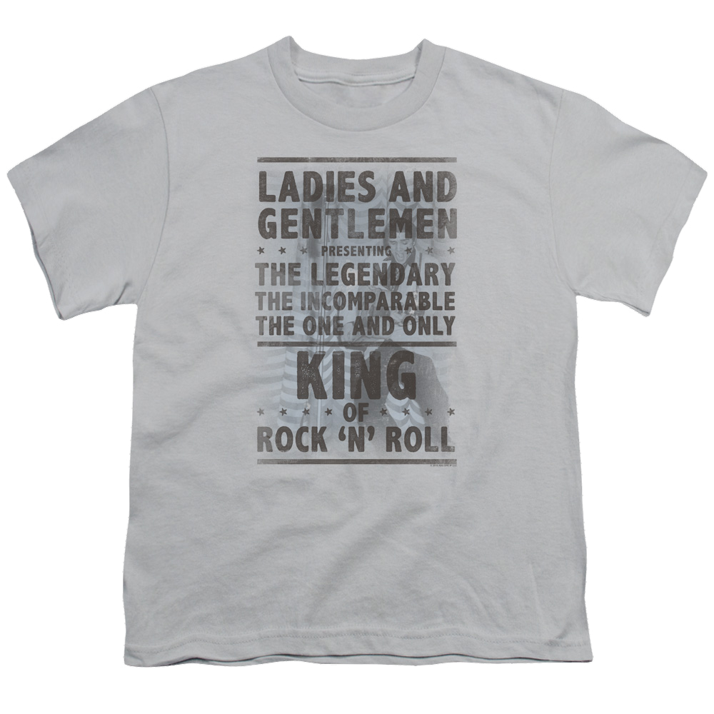 Elvis Presley Ladies And Gentlemen - Youth T-Shirt (Ages 8-12) Youth T-Shirt (Ages 8-12) Elvis Presley