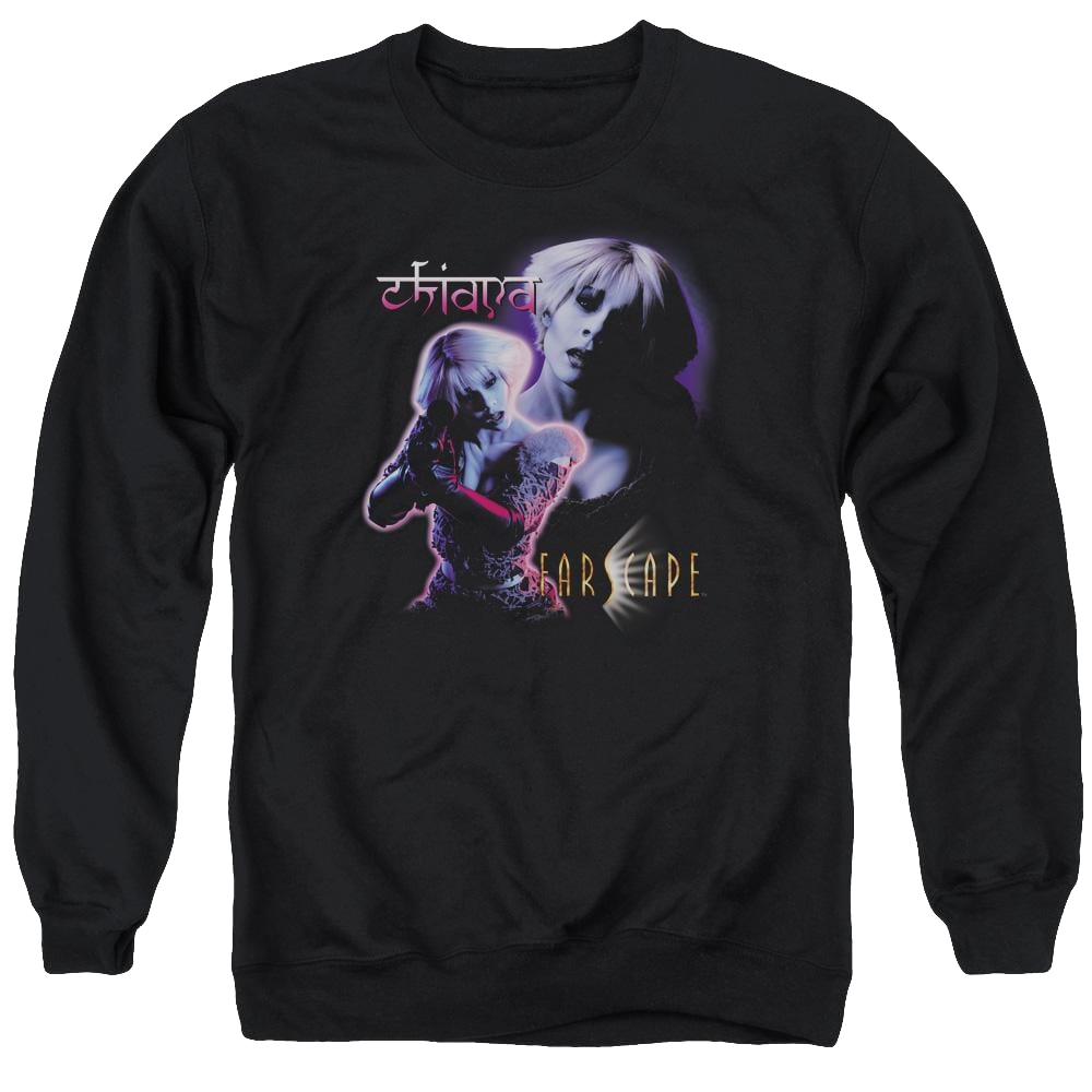 Farscape Chiana - Men's Crewneck Sweatshirt Men's Crewneck Sweatshirt Farscape