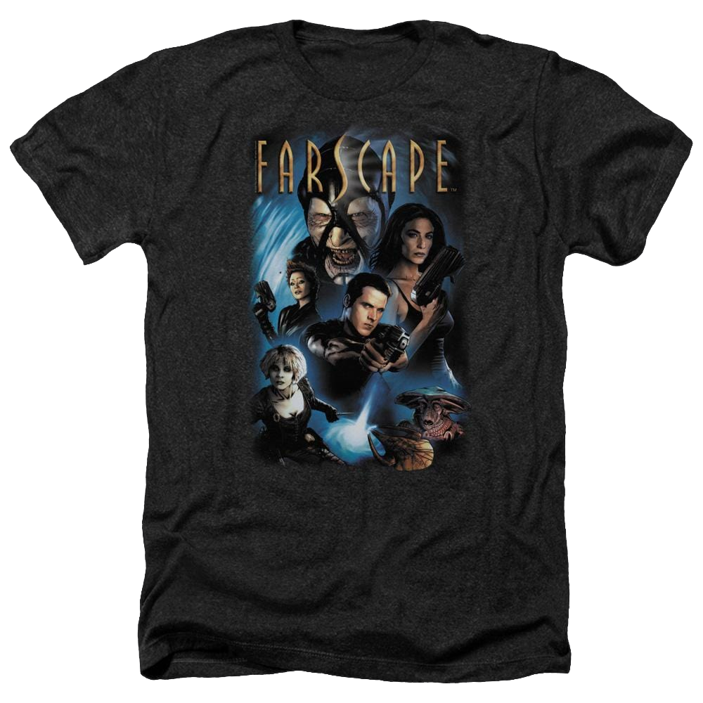 Farscape Comic Cover - Men's Heather T-Shirt Men's Heather T-Shirt Farscape