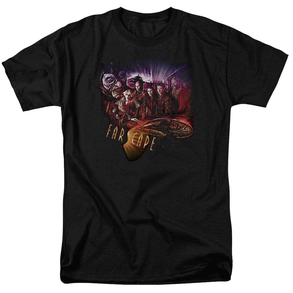 Farscape Graphic Collage - Men's Regular Fit T-Shirt Men's Regular Fit T-Shirt Farscape