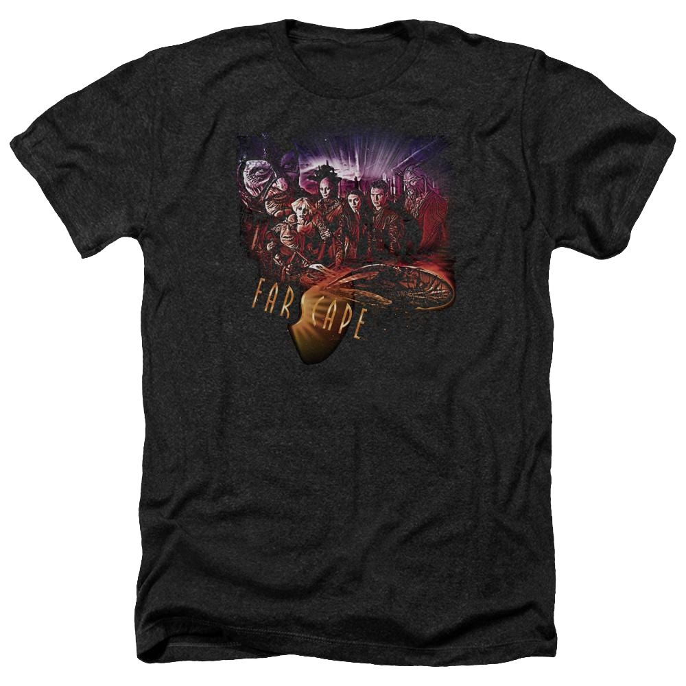 Farscape Graphic Collage - Men's Heather T-Shirt Men's Heather T-Shirt Farscape