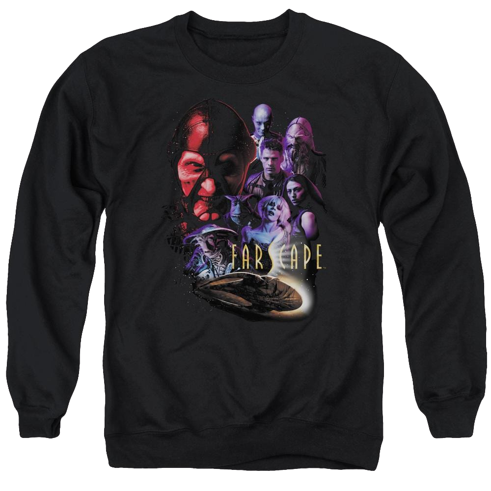 Farscape Criminally Epic - Men's Crewneck Sweatshirt Men's Crewneck Sweatshirt Farscape