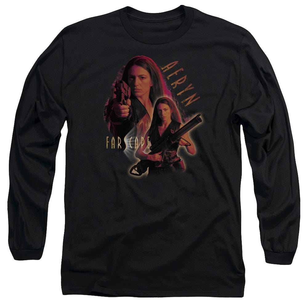 Farscape Aeryn - Men's Long Sleeve T-Shirt Men's Long Sleeve T-Shirt Farscape
