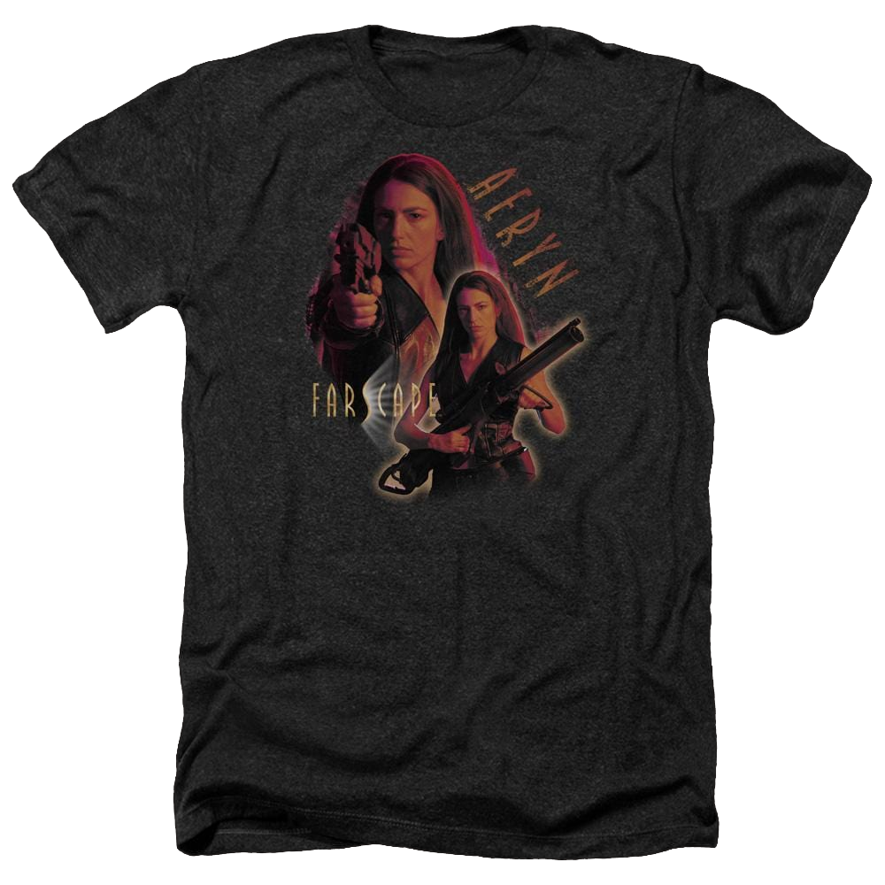 Farscape Aeryn - Men's Heather T-Shirt Men's Heather T-Shirt Farscape
