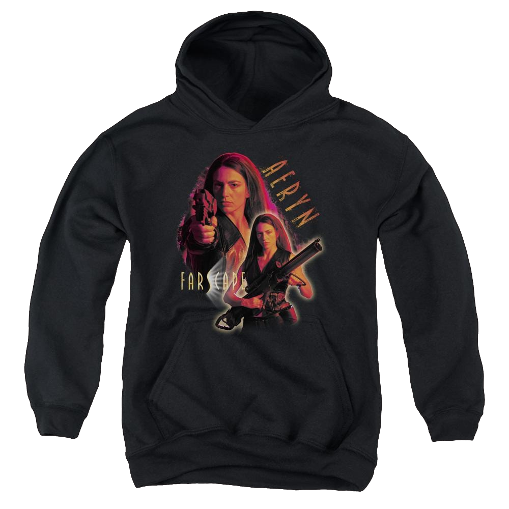 Farscape Aeryn - Youth Hoodie (Ages 8-12) Youth Hoodie (Ages 8-12) Farscape