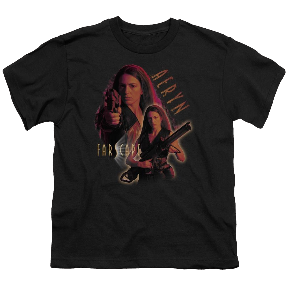 Farscape Aeryn - Youth T-Shirt (Ages 8-12) Youth T-Shirt (Ages 8-12) Farscape