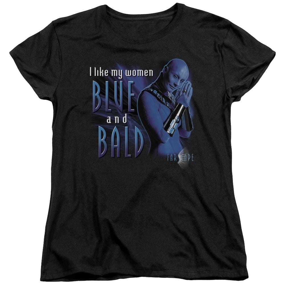 Farscape Blue And Bald - Women's T-Shirt Women's T-Shirt Farscape