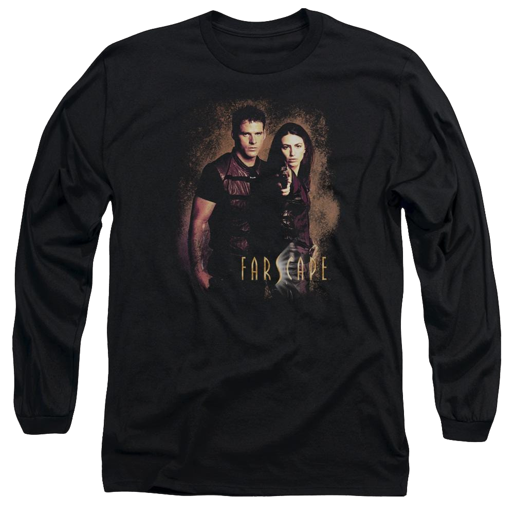 Farscape Wanted - Men's Long Sleeve T-Shirt Men's Long Sleeve T-Shirt Farscape