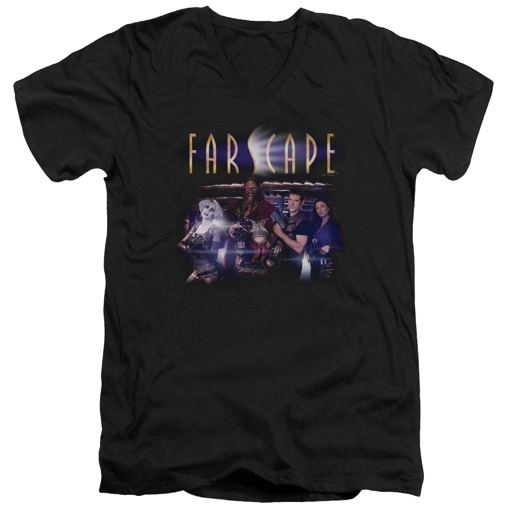 Farscape Flarescape - Men's V-Neck T-Shirt Men's V-Neck T-Shirt Farscape