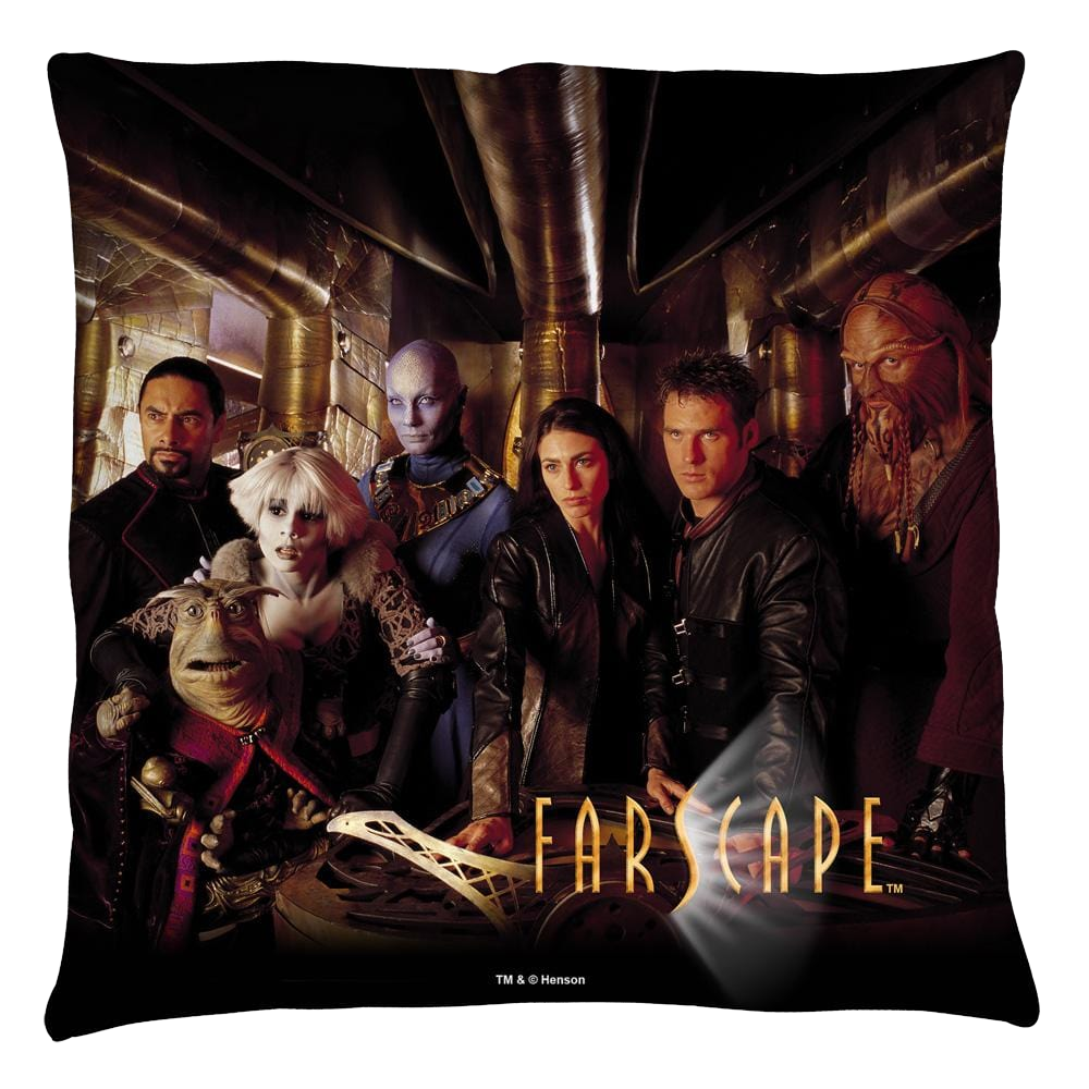 Farscape Crew Throw Pillow Throw Pillows Farscape