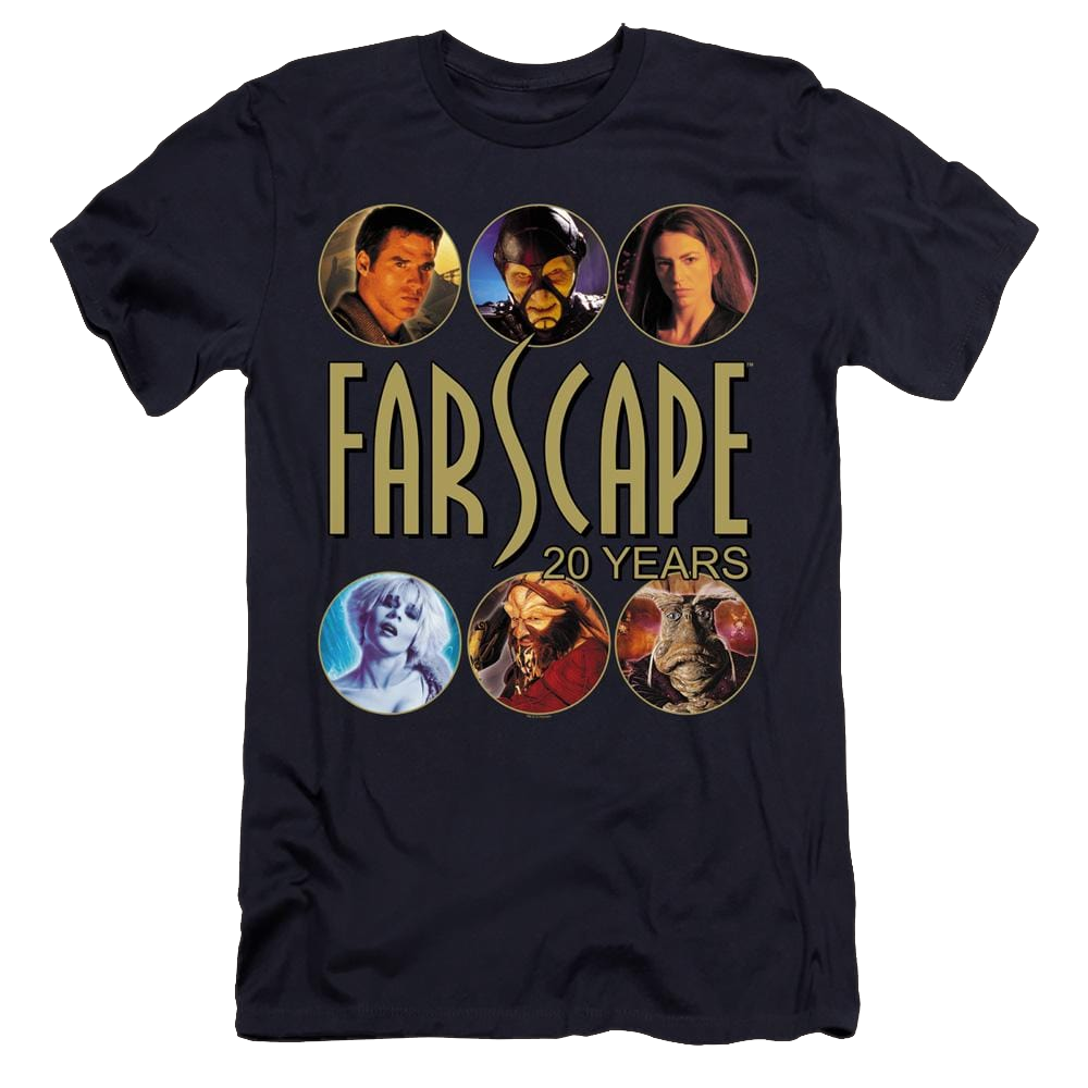 Farscape 20 Years - Men's Premium Slim Fit T-Shirt Men's Premium Slim Fit T-Shirt Farscape