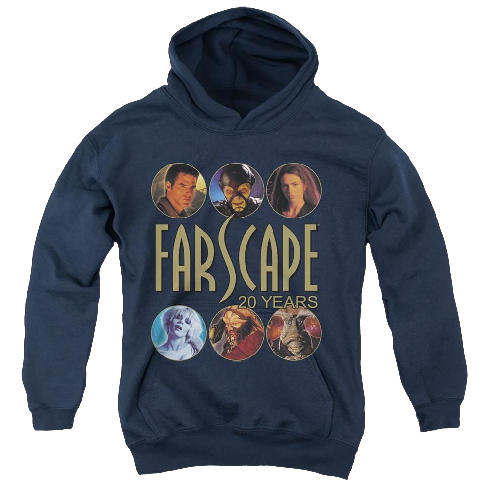 Farscape 20 Years - Youth Hoodie Youth Hoodie (Ages 8-12) Farscape