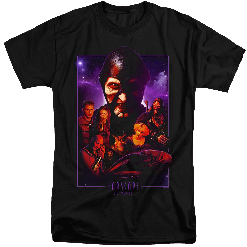 Farscape 20 Years Collage - Men's Tall Fit T-Shirt Men's Tall Fit T-Shirt Farscape