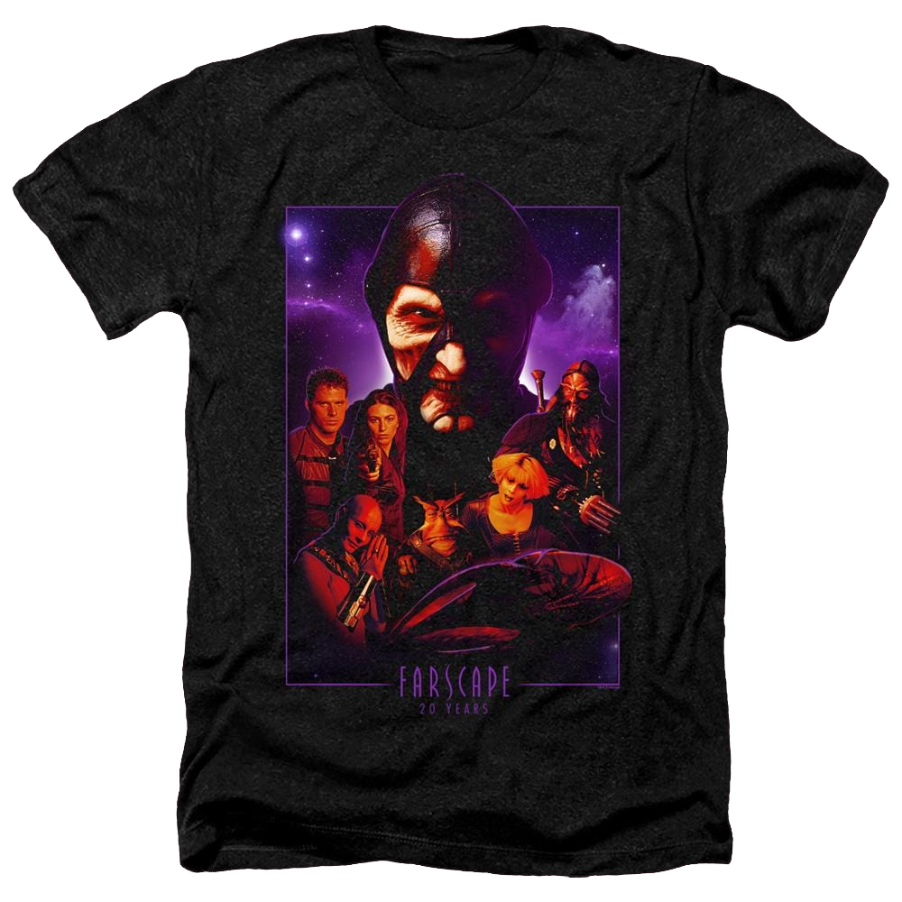 Farscape 20 Years Collage - Men's Heather T-Shirt Men's Heather T-Shirt Farscape