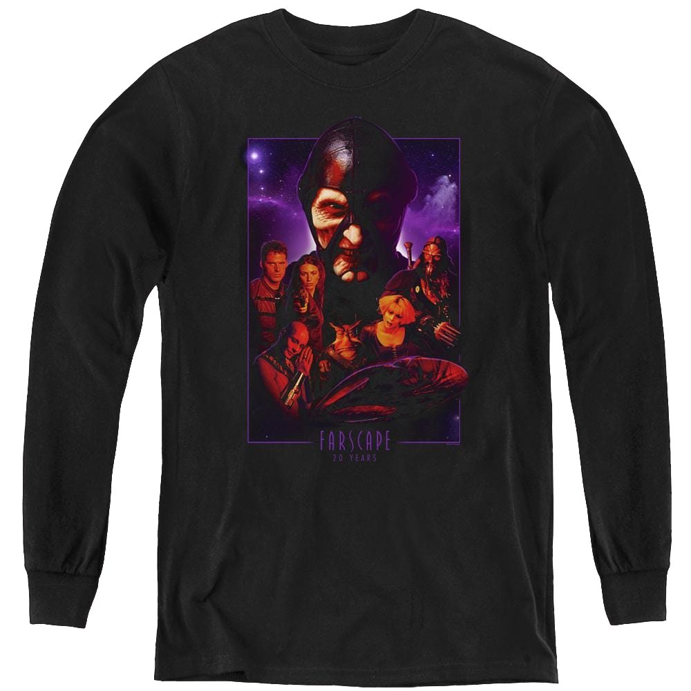 Farscape 20 Years Collage - Youth Long Sleeve T-Shirt Youth Long Sleeve T-Shirt Farscape
