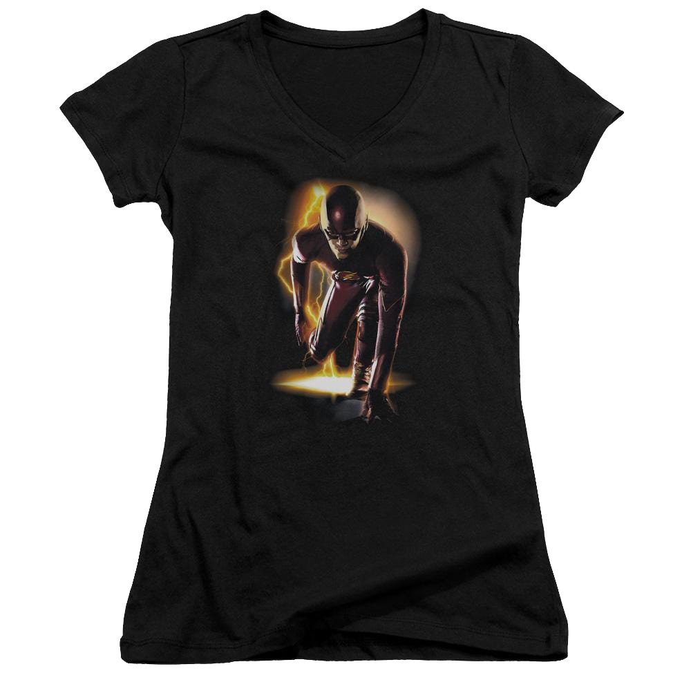The Flash Ready Juniors V-Neck T-Shirt Juniors V-Neck T-Shirt The Flash