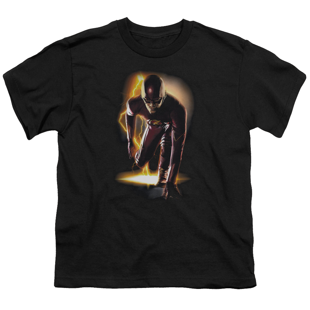 Flash, The (TV Series) Ready - Youth T-Shirt Youth T-Shirt (Ages 8-12) The Flash
