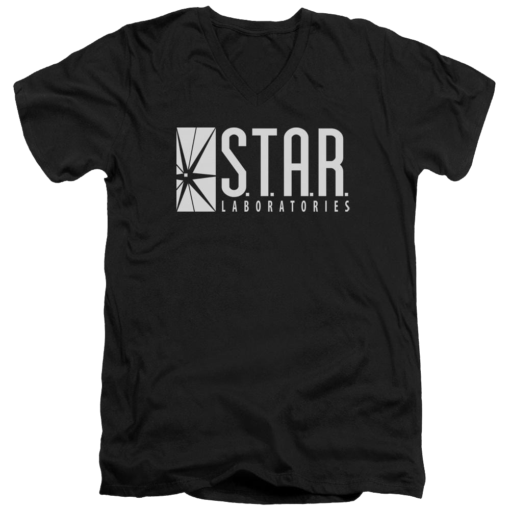 The Flash S.t.a.r. Men's V-Neck T-Shirt Men's V-Neck T-Shirt The Flash